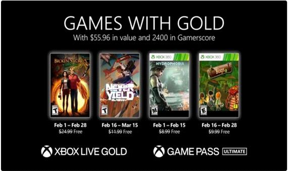بازی‌های رایگان جدید Xbox Live Gold و GAME PASS ULTIMATE مشخص شدند