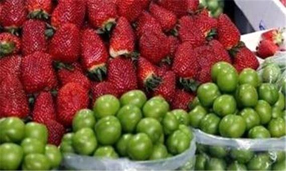کاهش 40 تا 60 هزار تومانی میوه های نوبرانه در بازار